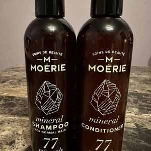 Moerie Mineral Shampoo + Conditioner Hair Growth Set - Reverse Hair Loss - Vegan